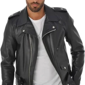 Leather Biker Jacket